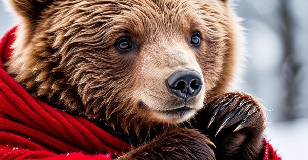 L'ourson en rose rouge : le cadeau qui touche le coeur